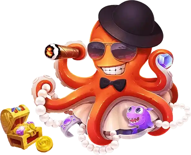 Fishing game interface on 666JILI platform showing ocean creatures and rewards