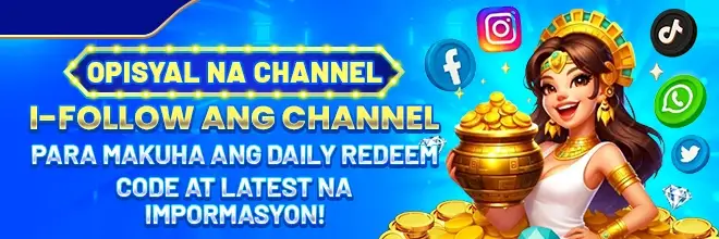 666JILI follow official channel promo banner with social media icons and reward graphics